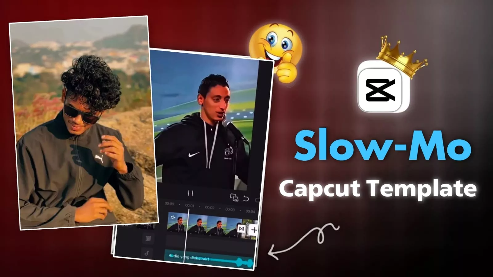 Slow Mo Meme Trend CapCut Template