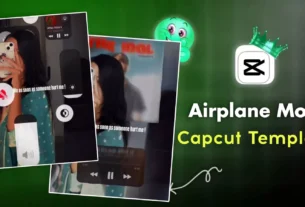 Airplane Mode CapCut Template