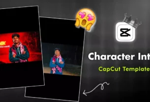 Character Intro Capcut Template 2026