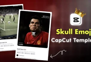 Skull Emoji Capcut Template Link 2026