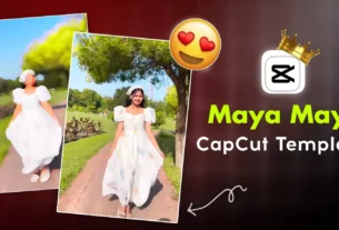 Maya Hoge Maya Capcut Template Link 2026