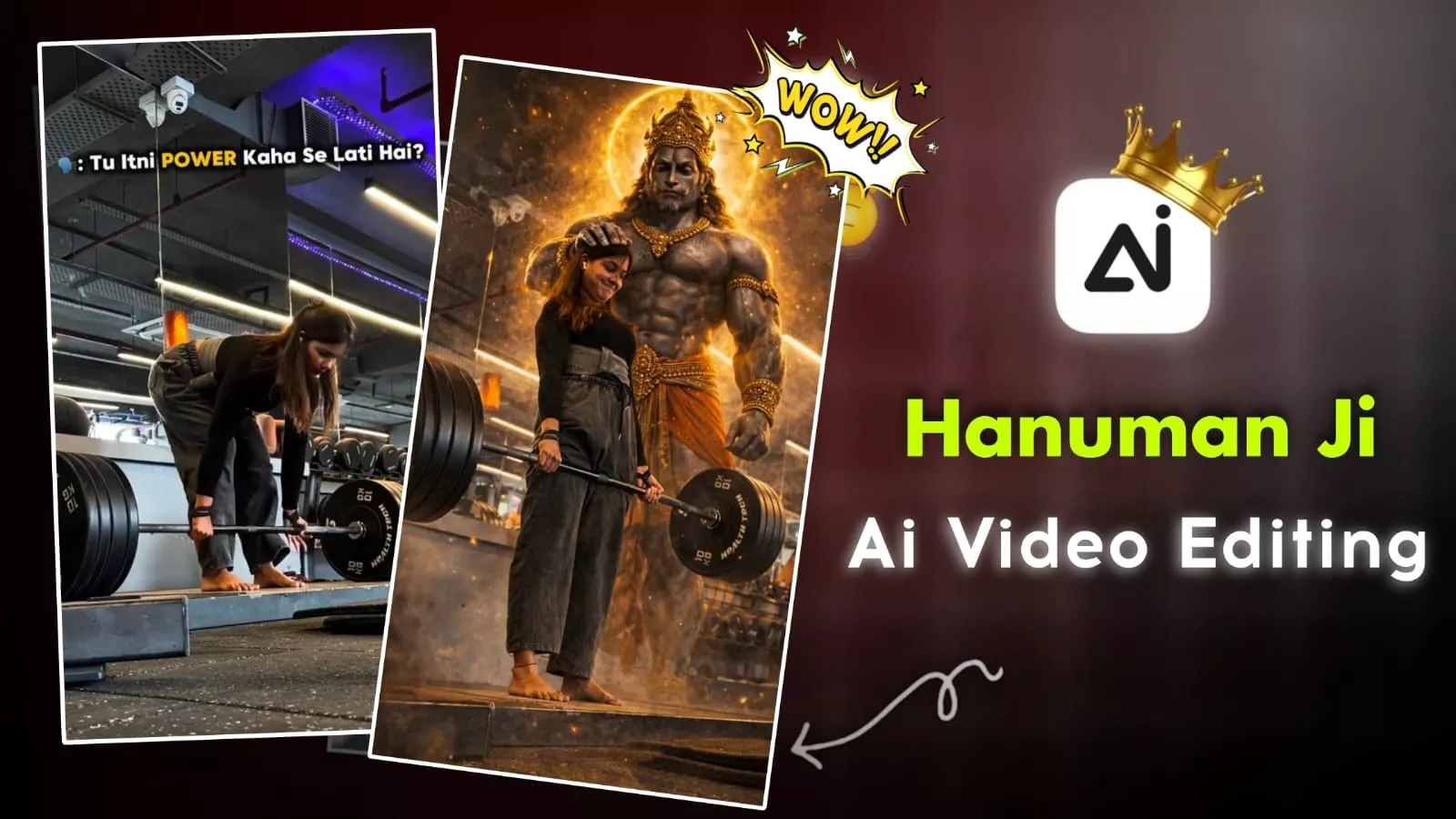 Trending Hanuman Ji Ai Video Editing