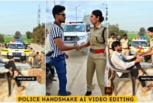 Trending Police Handshake Ai Video Editing