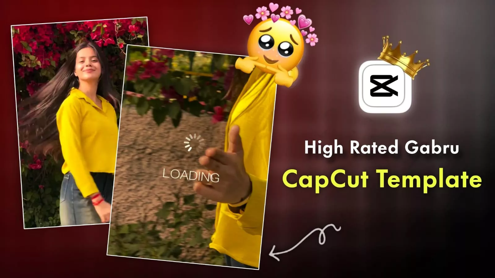 High Rated Gabru Capcut Template