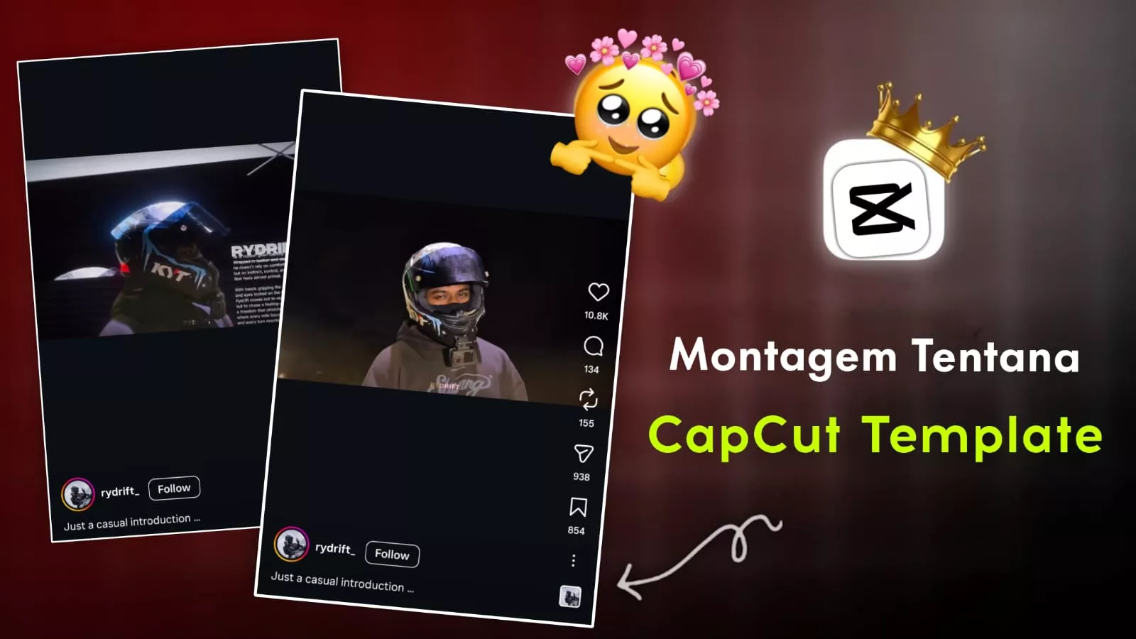 Montagem Tentana Capcut Template