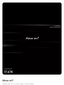 Move On Capcut Template 2026