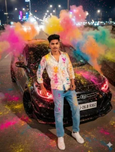 Trending Holi Bike Car Ai Photo Editing Prompts