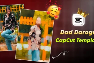 Dad Daroga Capcut template Link 2026