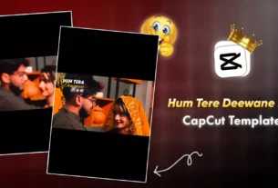 Hum Tere Deewane Hai Capcut Template