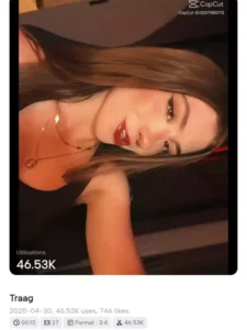 Traag Capcut Template 2026