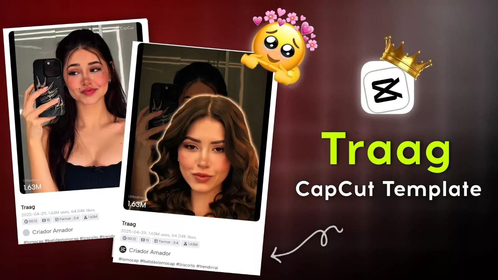 Traag Capcut Template