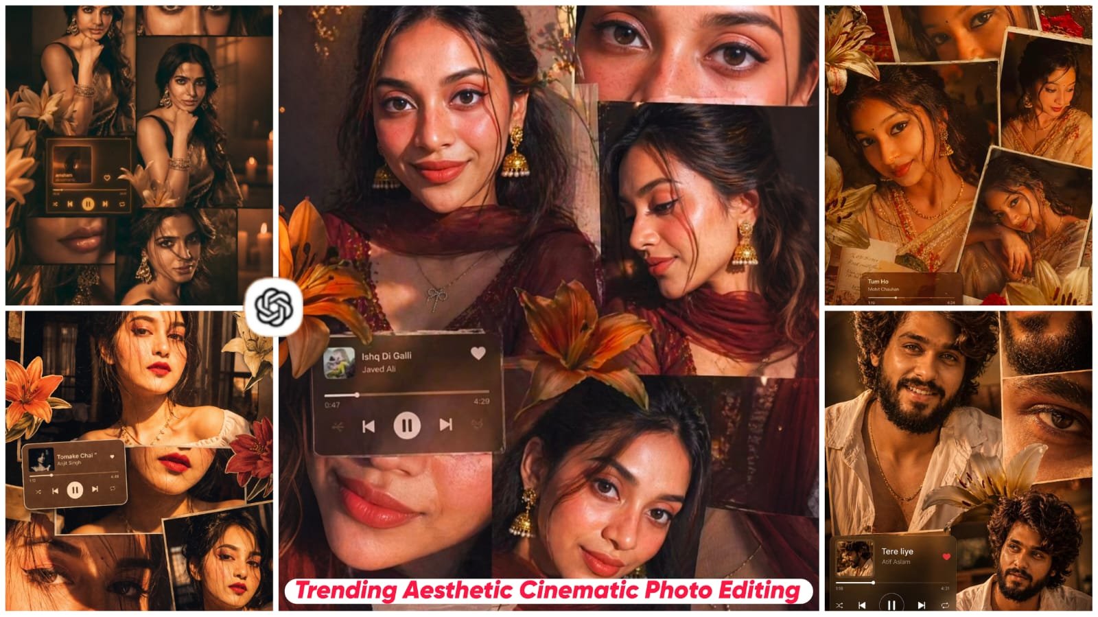 Trending Cinematic Collage Ai Photo Editing Prompts