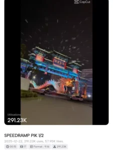 Trending Speed Ramp Capcut Template