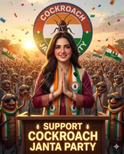 INSTAGRAM VIRAL COCKROACH JANTA PARTY Ai PHOTO EDITING PROMPTS