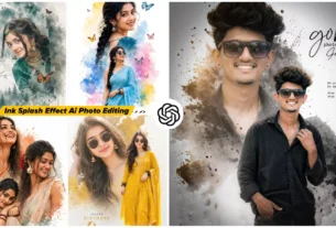 Ink Splash Effect AI Photo Editing Prompts Chatgpt