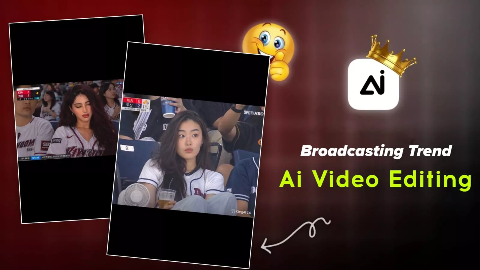 Korean Baseball Broadcast Ai video Editing