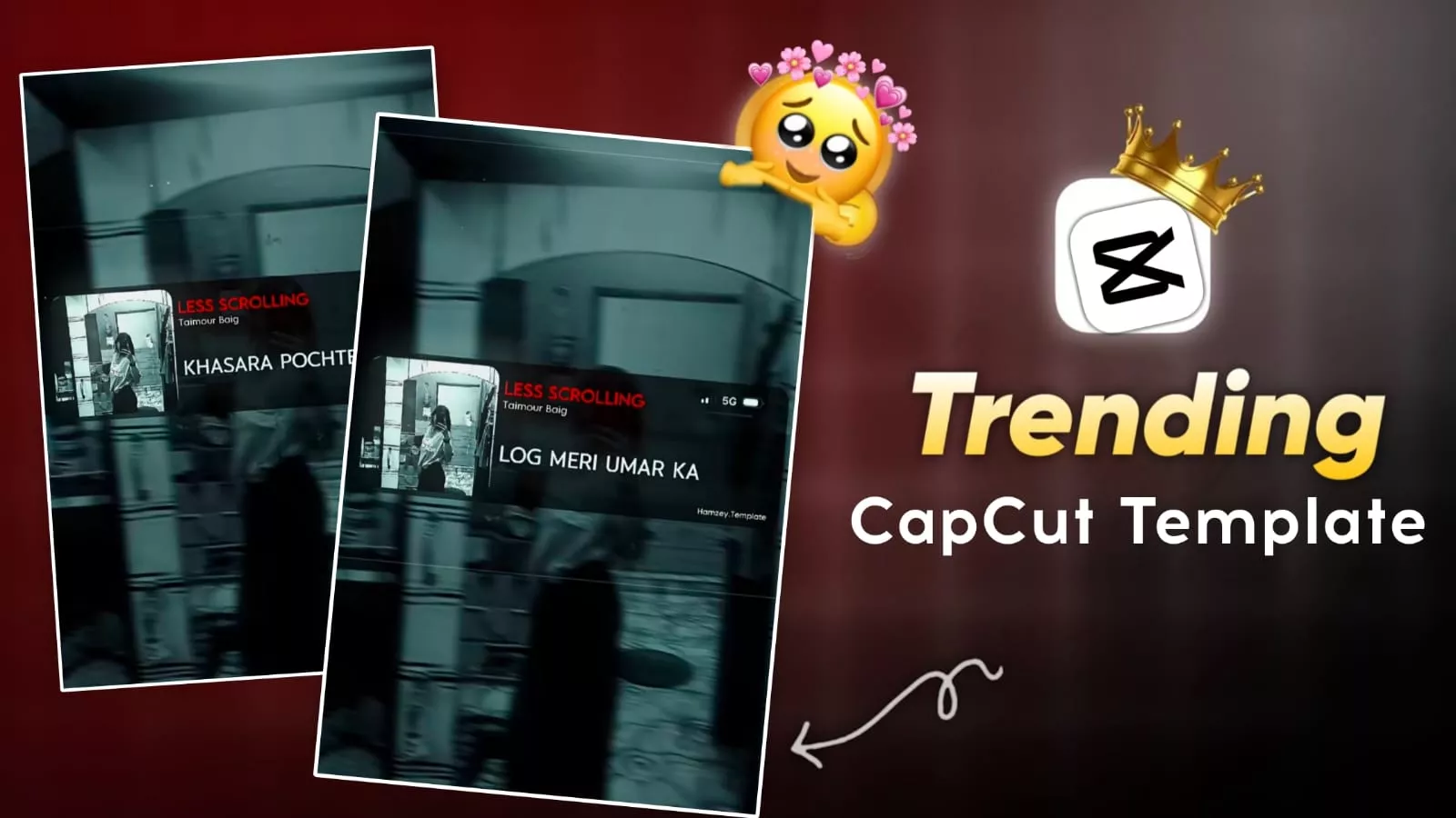 Less Scrolling Taimour Capcut Template