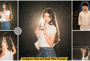 Trending Lofi Dusk Filter AI Photo Editing