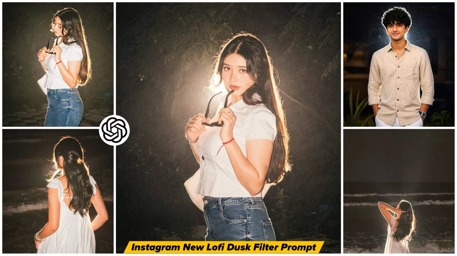 Trending Lofi Dusk Filter AI Photo Editing