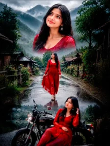 Aesthetic Monsoon Ai Photo Editing Prompt For Girls