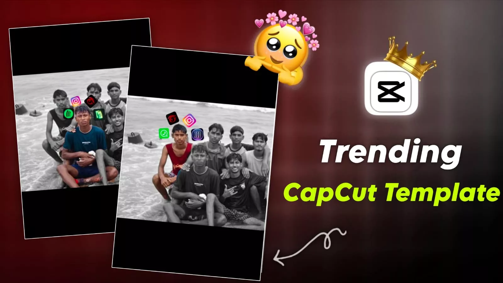 Boys Gang Capcut Template