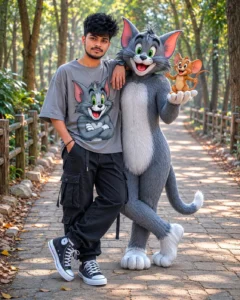 Instagram Viral Tom And Jerry Ai Photo Editing Prompt