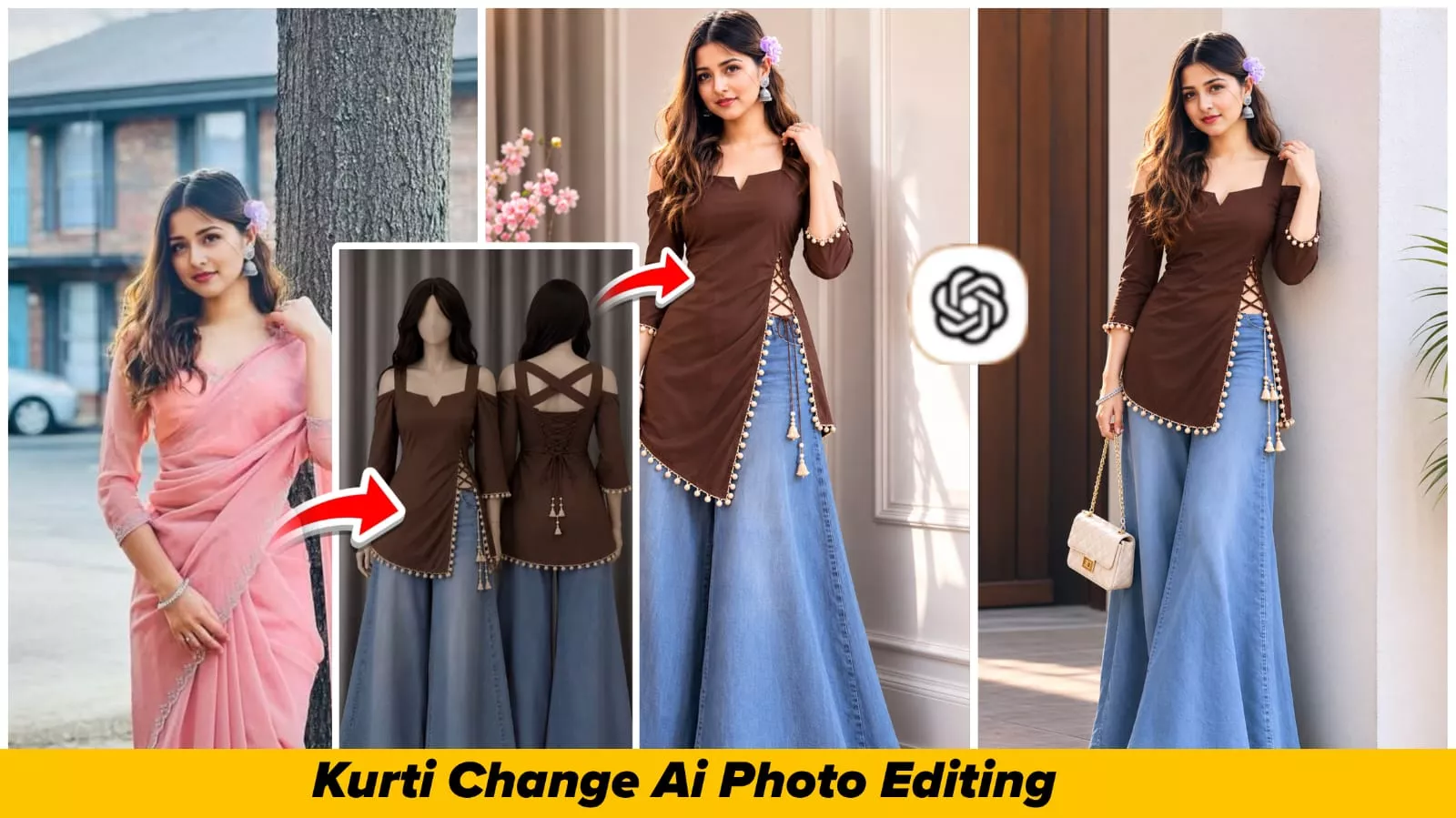 Kurti Change Ai Photo Editing Prompt