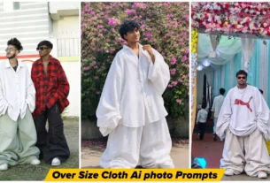 Loose Outfit Ai Photo Editing Prompt | ChaGpt Baggy Jeans Prompts