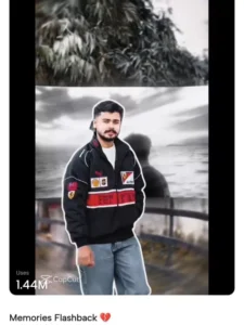 Memory Flashback Capcut Template Link