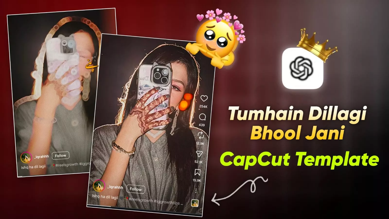 Tumhain Dillagi Bhool Jani Capcut Template