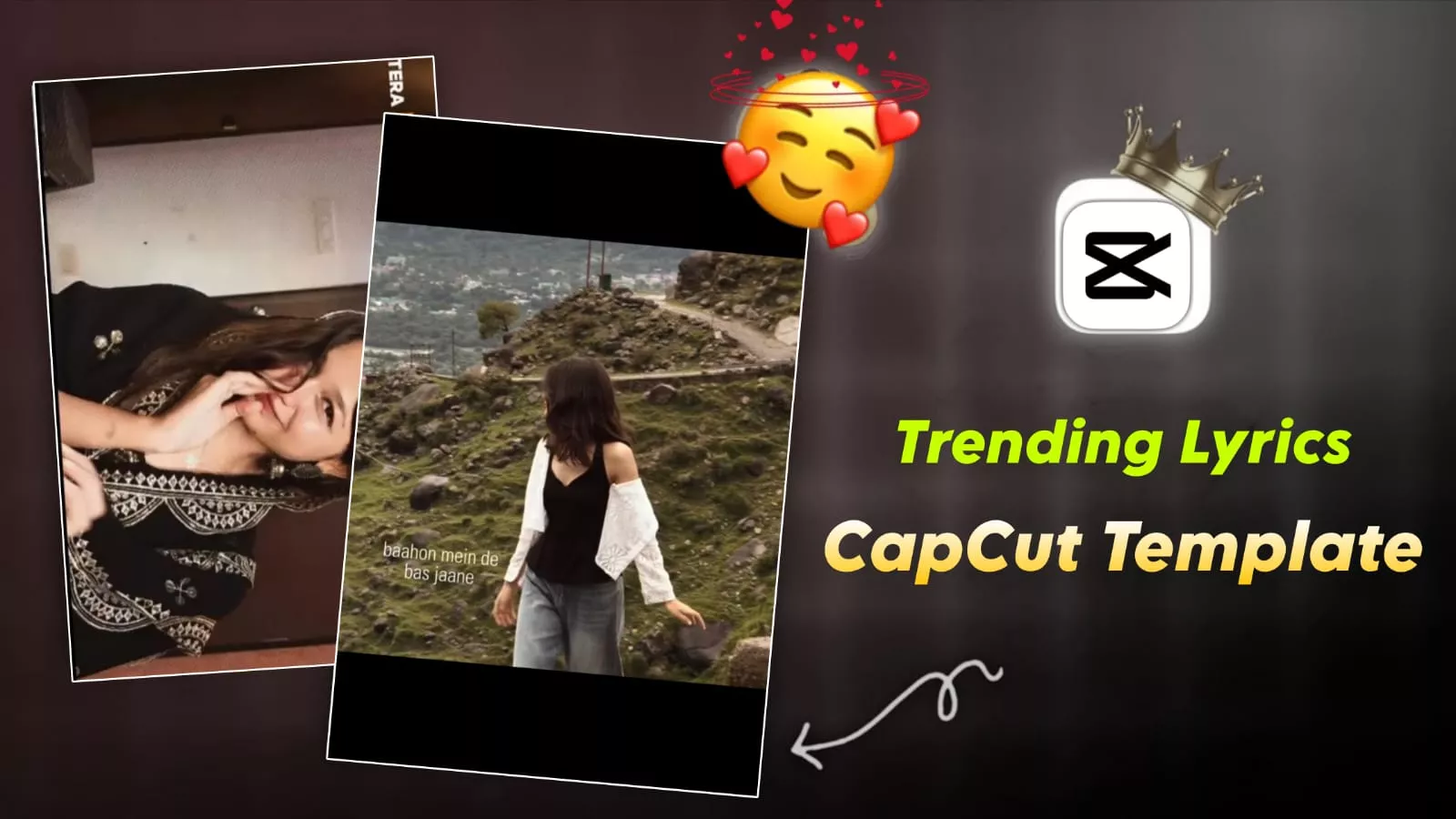 Trending Lyrics Capcut Template