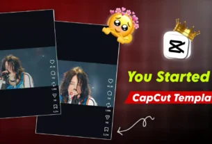 You Started It Capcut template