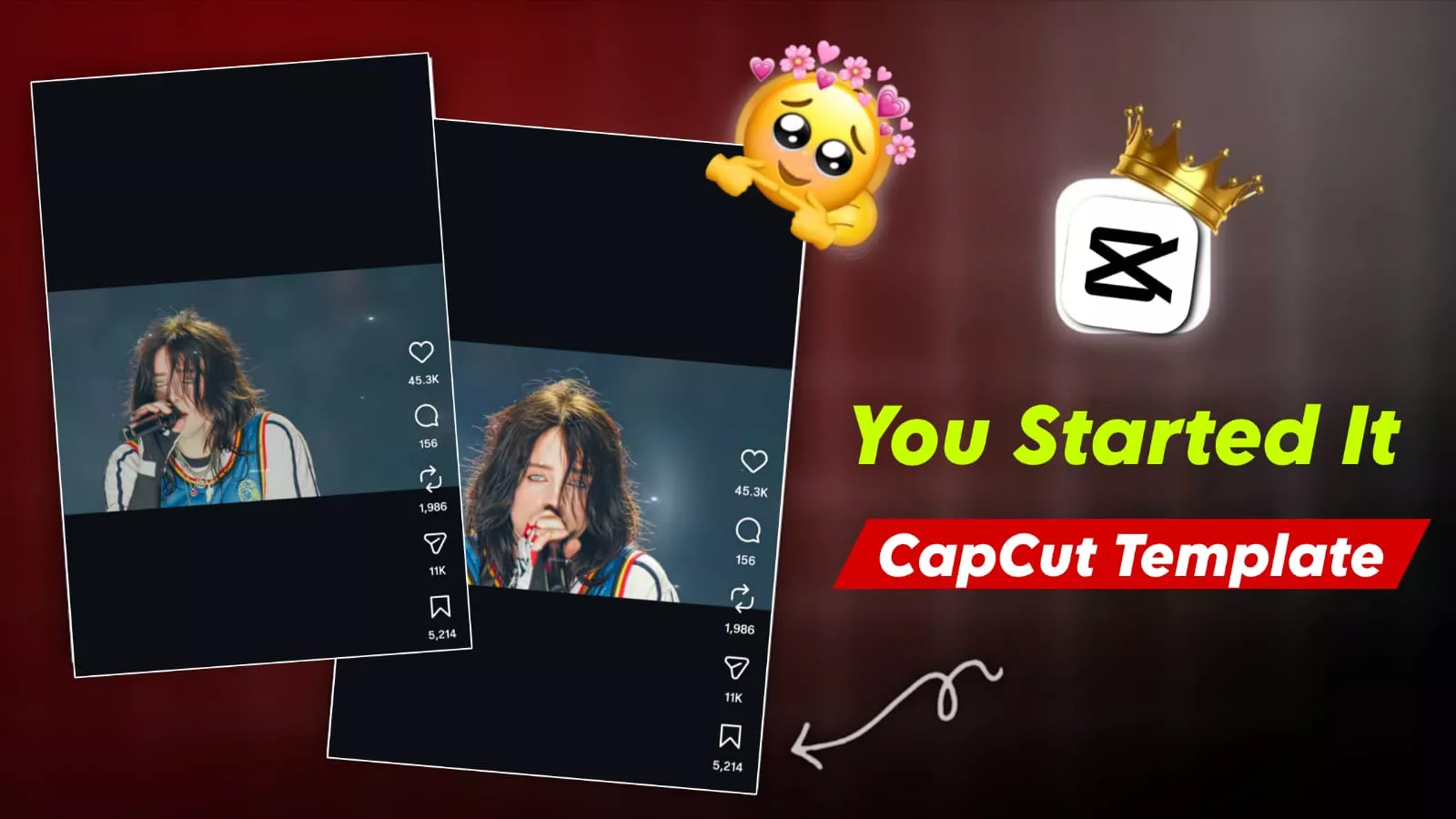 You Started It Capcut template