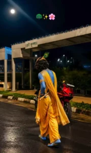Lord Krishna Edit Capcut Template