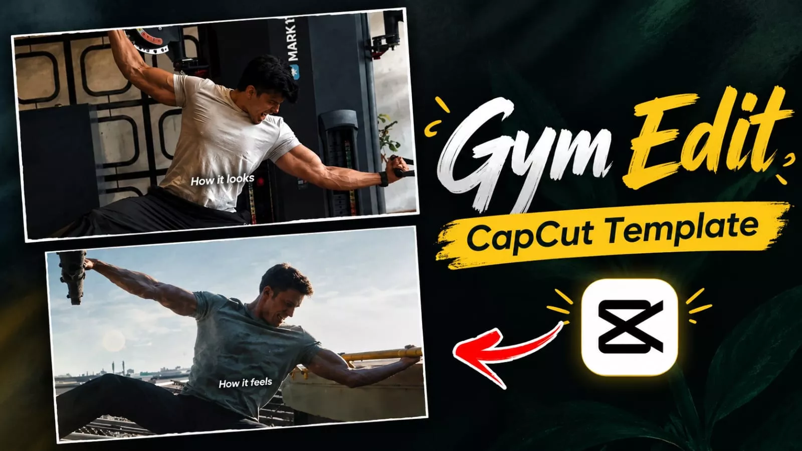 Gym Edit Capcut Template Link 2026