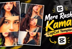 Mere Rashke Qamar Capcut Template