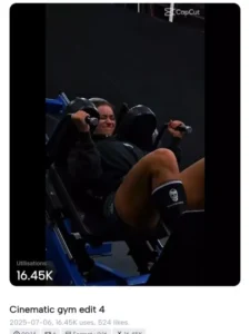 Viral Gym Edit Capcut Template Link