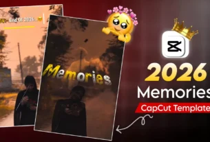 2026 Memories Capcut template
